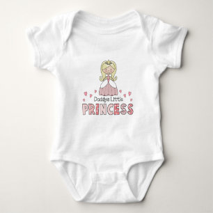 Daddys Little Princess Säugling Baby Strampler