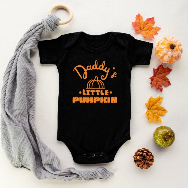 Daddy's Little Pumpkin | Fall Baby Bodysuit Strampler (Von Creator hochgeladen)