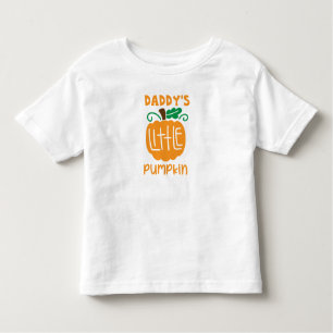 Daddy's Little Pumpkin Fall Toddler T - Shirt