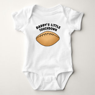 Daddy's Little Touchdown Baby Strampler