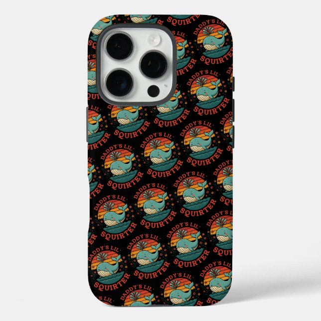 Daddys Little Whale Case-Mate iPhone Hülle (Rückseite)