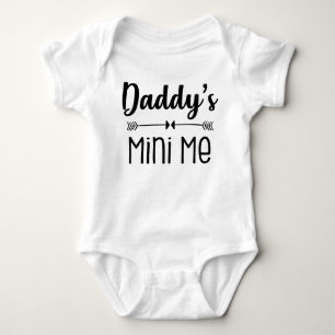 Daddy's Mini Me Baby Strampler