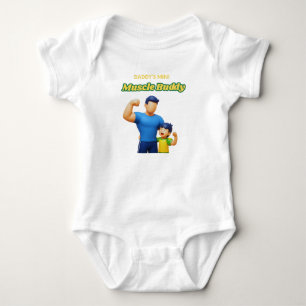 Daddys Mini-Muskel-Kumpel  Baby Strampler