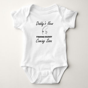 Daddys neuer Angelbuddy kommt bald Funny Baby Strampler