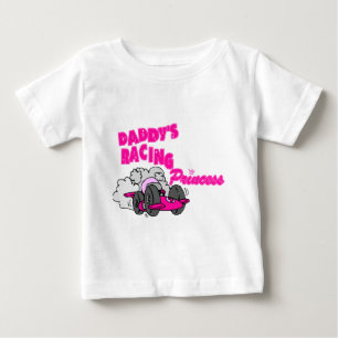 Daddy's Racing Princess Baby T-shirt