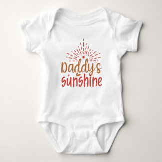 Daddy's Sunshine - Baby Boy Bodysuit Baby Strampler