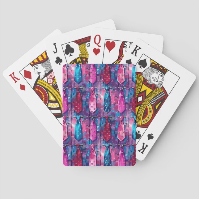 Daddy's Ties Classic Poker Spielkarten (Rückseite)