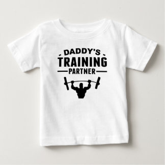 Daddy's Training Partner Baby T-shirt