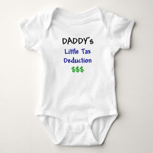 Daddys wenig Steuerabzug Baby Strampler