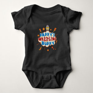 Daddys Wrestling Buddy Baby Strampler