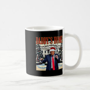 Daddy's Zuhause Christmas Edition White House Trum Kaffeetasse