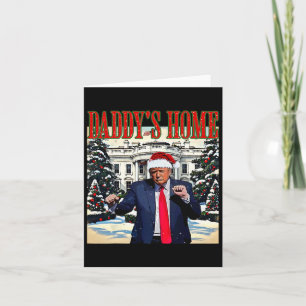 Daddy's Zuhause Christmas Edition White House Trum Karte