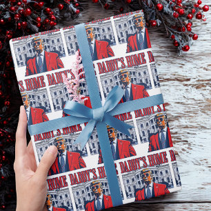 Daddy's Zuhause Daddys Zuhause Trump Geschenkpapier