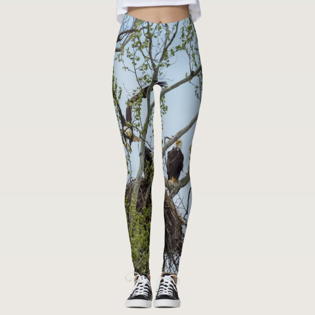 Daddys Zuhause Leggings (Vorderseite)