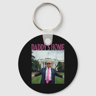 Daddys Zuhause Trump American Made Trump Merchandi Schlüsselanhänger