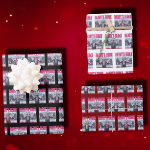 Daddys Zuhause Trump-Geschenkwrap Geschenkpapier Set
