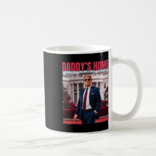 Daddys Zuhause Trump gibt 45 47 Funny Trump 2024 z Kaffeetasse
