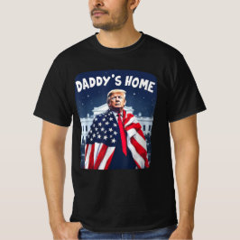 Daddys Zuhause Trump Pink 2024 bringt Amerika zurü T-Shirt