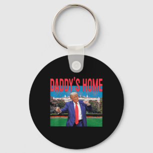 Daddys Zuhause Trump Pink Trump 2024: Amerika zurü Schlüsselanhänger