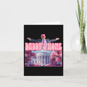 Daddys Zuhause Trump Pink Trump Won 2024: Amerika Karte