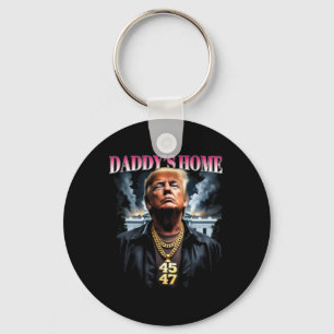 Daddys Zuhause Trump Schlüsselanhänger