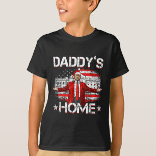 Daddys Zuhause Trump Xmas 2024 Funny Trump nimmt A T-Shirt