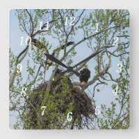 Daddys Zuhause Wall Clock