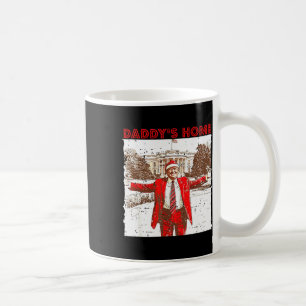 Daddys Zuhause werde ich für Weihnachts-Spaß Zuhau Kaffeetasse