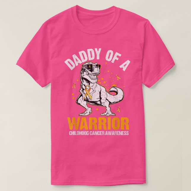 Daddysaur eines Kriegers im Kindesalter T-Shirt (Design vorne)