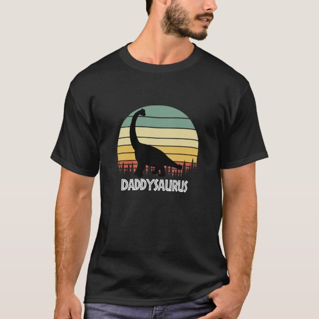 DADDYSAURUS DADDY SAURUS DADDY DINOSAUR T-Shirt (Vorderseite)