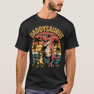 Daddysaurus Dinosaur Für Den Vatertag T-Shirt