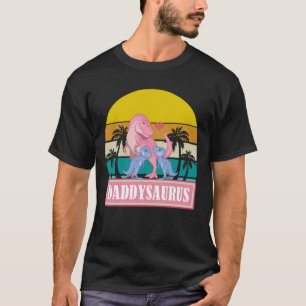DADDYSAURUS Dinosaur T-Rex Vatertag T-Shirt