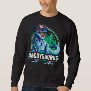 Daddysaurus Fathers Day Rex Dinosaurier Daddysauru Sweatshirt