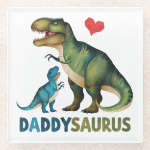 Daddysaurus Glasuntersetzer