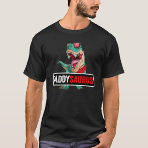 Daddysaurus Rex Dinosaurier Männer Vatertagsfamili T-Shirt