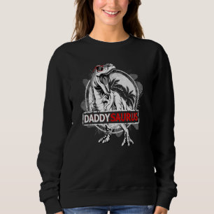 Daddysaurus Rex Kinder Vatertag Rex Sweatshirt