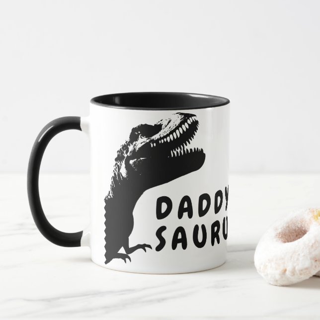 Daddysaurus Rex Tasse (Mit Donut)