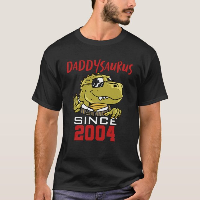 Daddysaurus seit 2004 T-Shirt (Vorderseite)