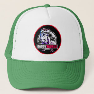 DaddySaurus T-rex Dinosaur Funny Vathers Day Truckerkappe