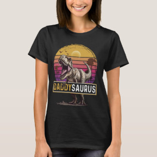Daddysaurus T Rex T-Shirt Dinosaurier Vater Saurus