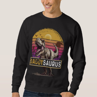 Daddysaurus T Rex T-Shirt Dinosaurier Vater Saurus Sweatshirt