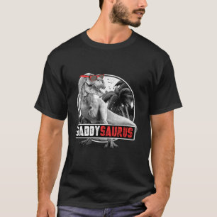 Daddysaurus T Rex Vater Dinosaur Daddy Saurus Vate T-Shirt