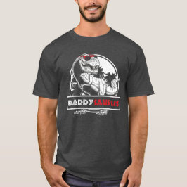 Daddysaurus T Shirt Fathers Day gibt dem Papa die