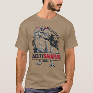 Daddysaurus Vathers Day Geschenke Daddy T-Shirt