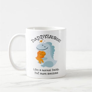 Daddysaurus wie ein normaler Papa, aber Phantastis Kaffeetasse