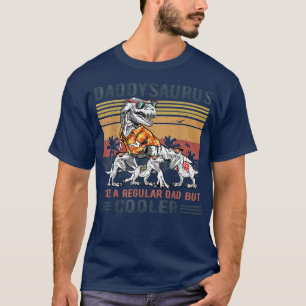 Daddysaurus wie ein regelmäßiger Daddy T Re Dinosa T-Shirt