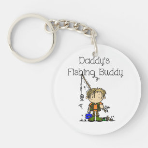 DADFISHINGBUDDY.png Schlüsselanhänger