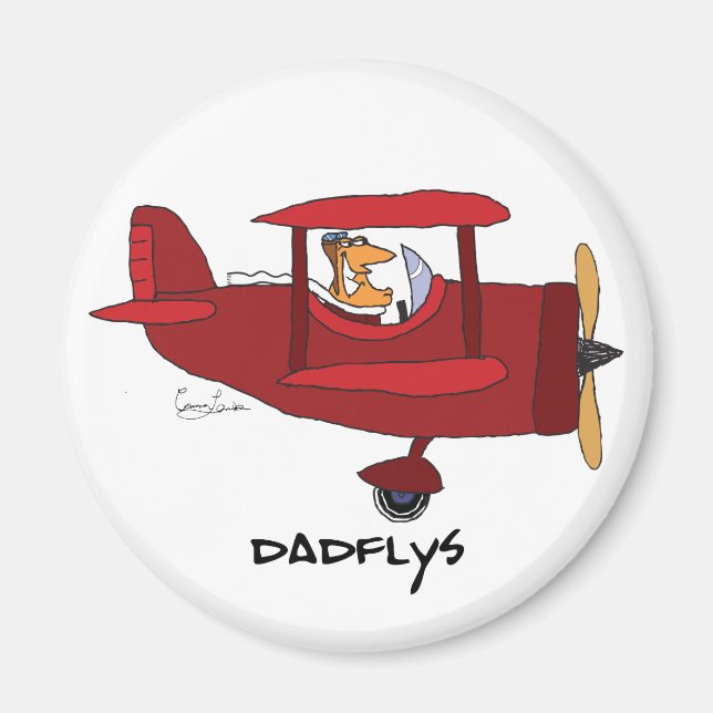 Dadflys Magnet (Vorne)