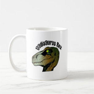 Dadisaurus Rex: Doppel gedruckte Kaffee-Tasse Kaffeetasse