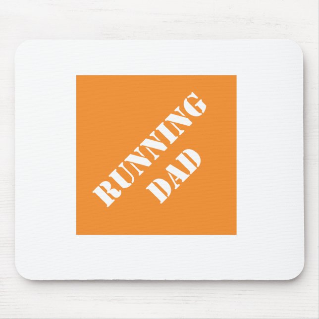 Dadisms laufen Vater Mousepad (Vorne)